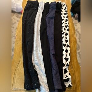 Girls Leggings Size 10-12 Lot/Bundle